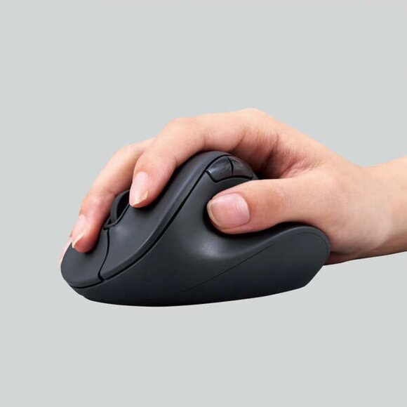 Elecom EX-G Pro Ergonomic Bluetooth Mouse (Black) - Picture 10 of 13